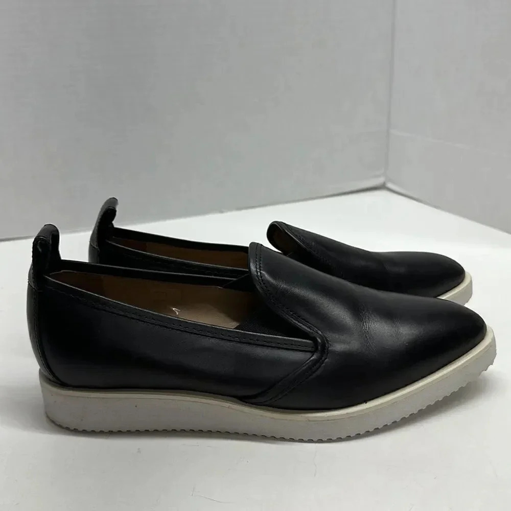 Black Slip-On Women's Shoes